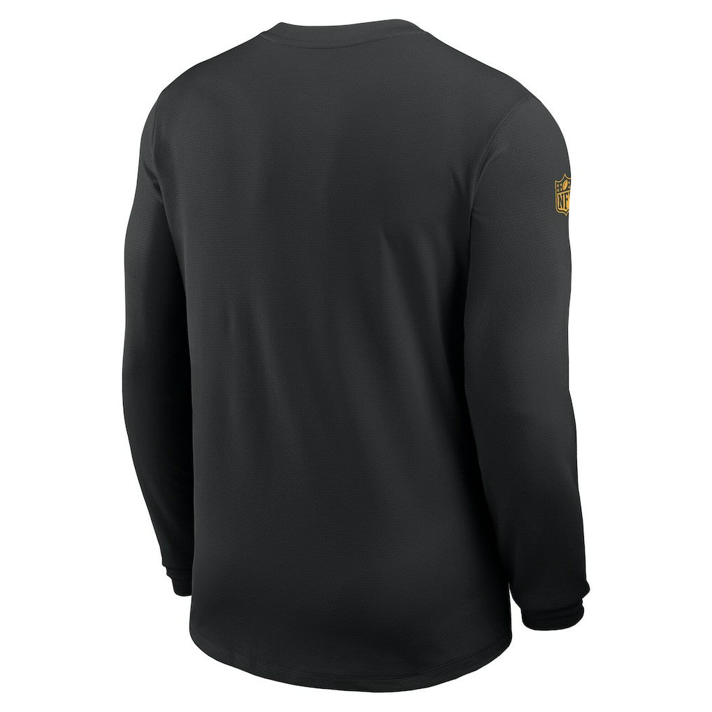 NFL Pittsburgh Steelers Sideline Coach UV Dri-FIT Long Sleeve Shirt