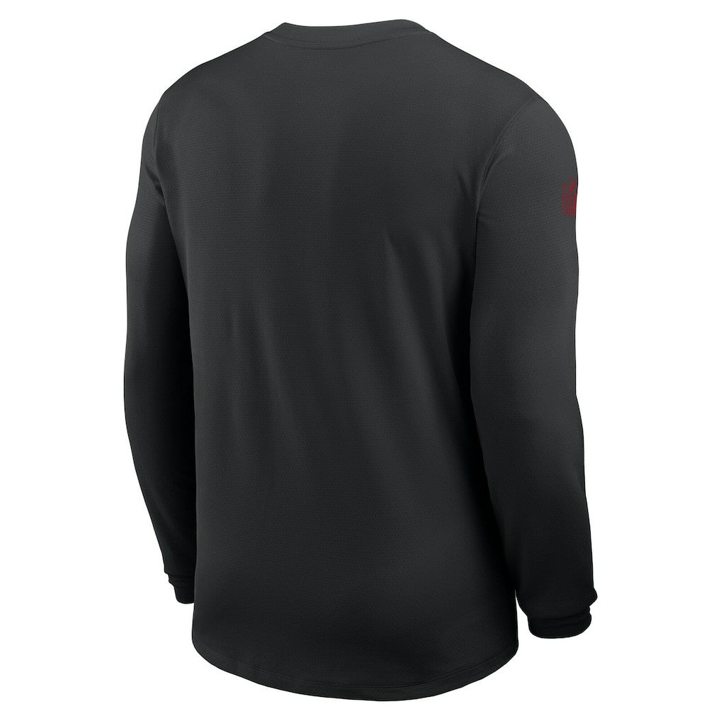 NFL San Francisco 49ers Sideline Coach UV Dri-FIT Long Sleeve Shirt