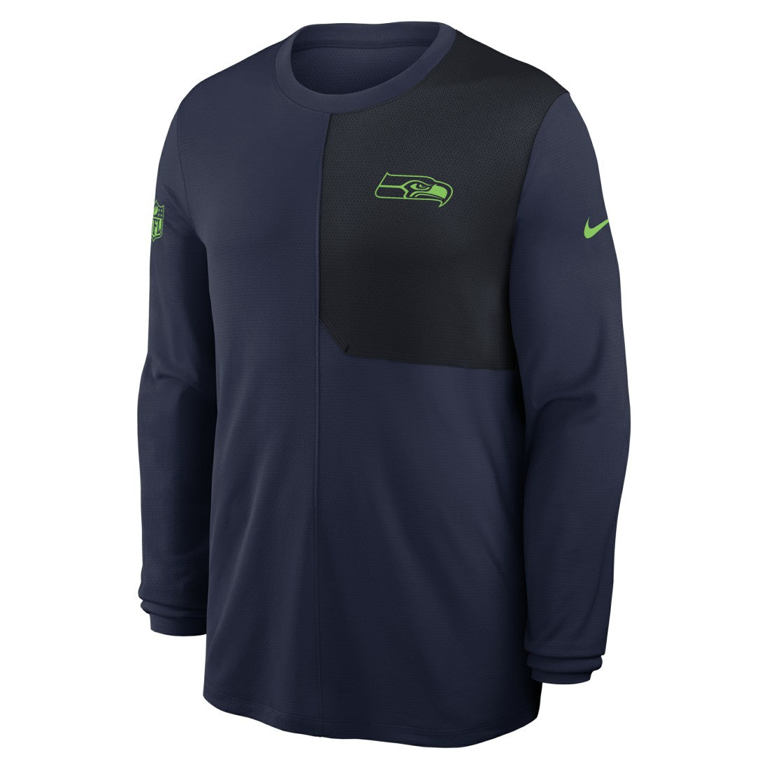 NFL Seattle Seahawks Sideline Coach UV Dri-FIT Long Sleeve Shirt