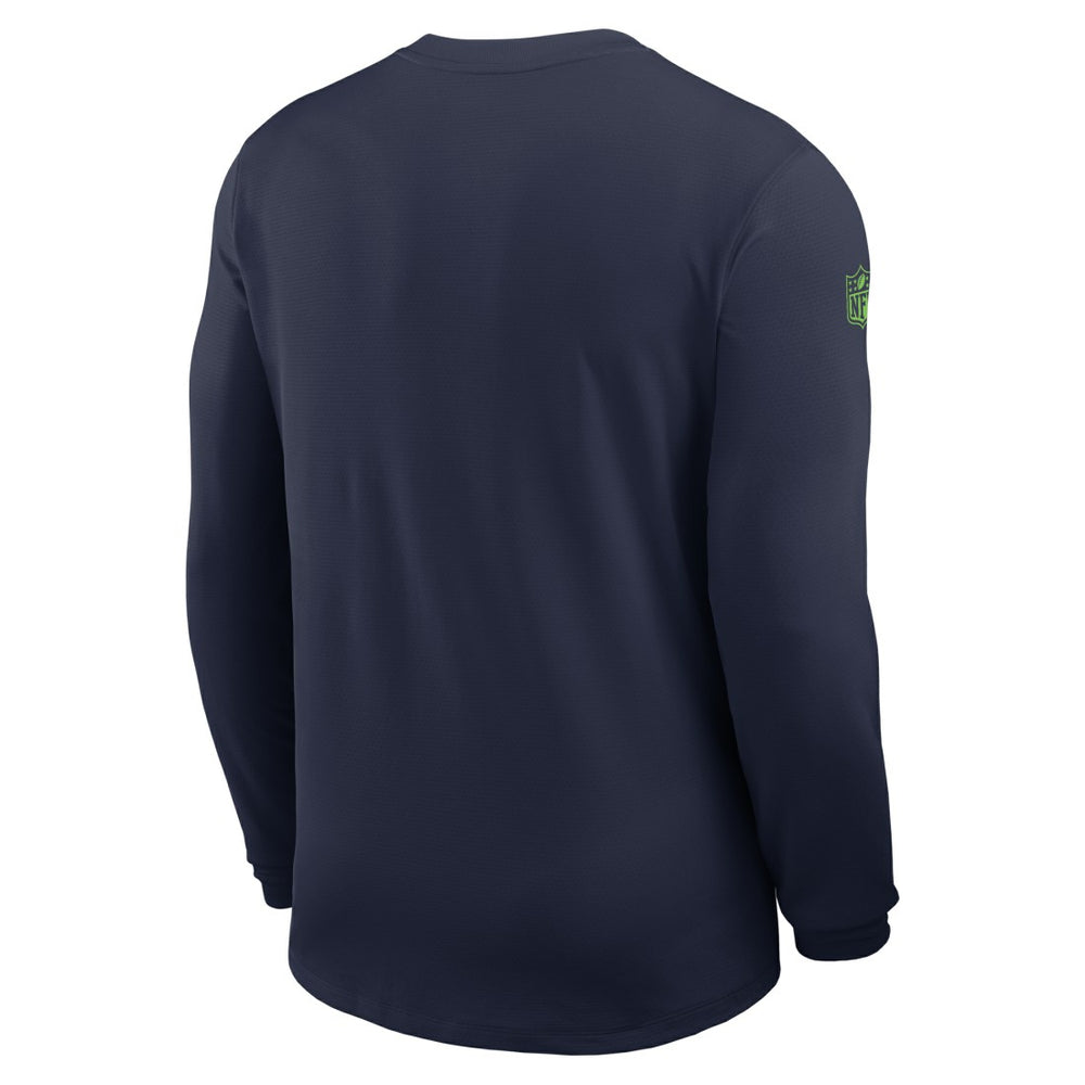 NFL Seattle Seahawks Sideline Coach UV Dri-FIT Long Sleeve Shirt