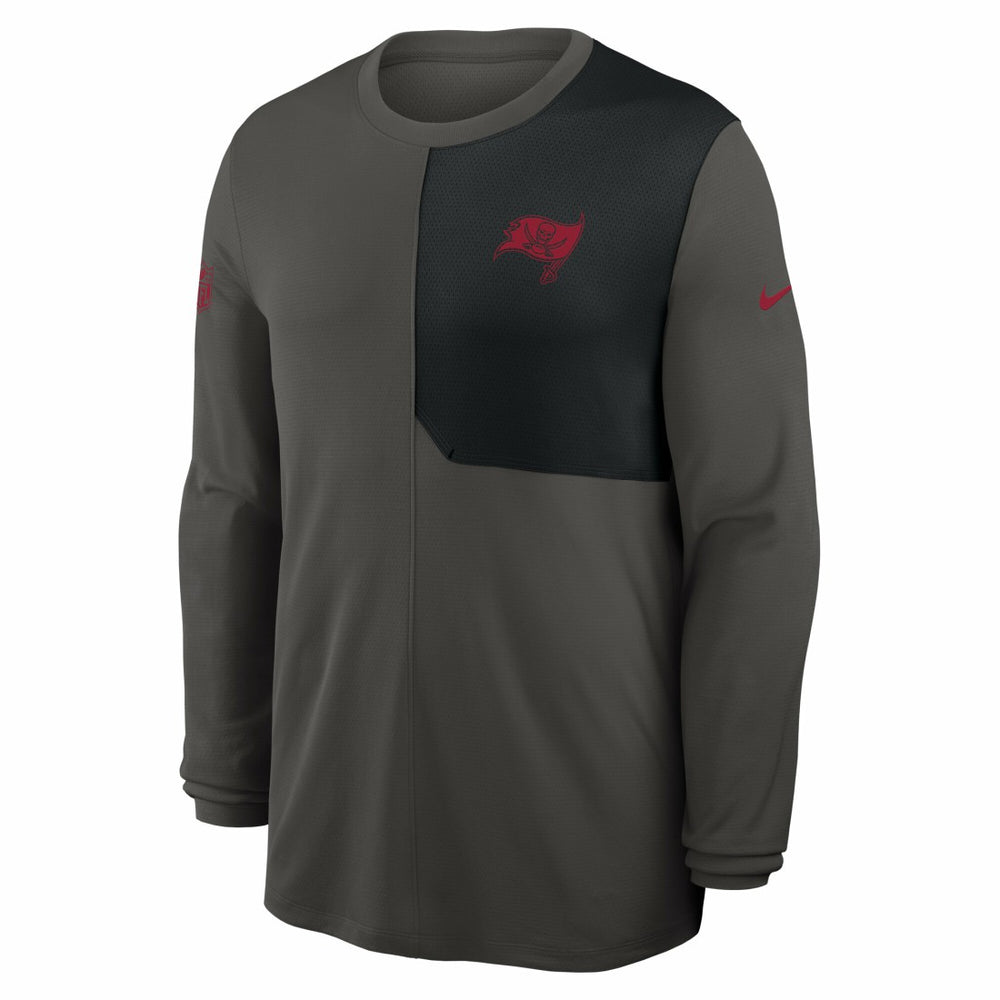 NFL Tampa Bay Buccaneers Sideline Coach UV Dri-FIT Long Sleeve Shirt