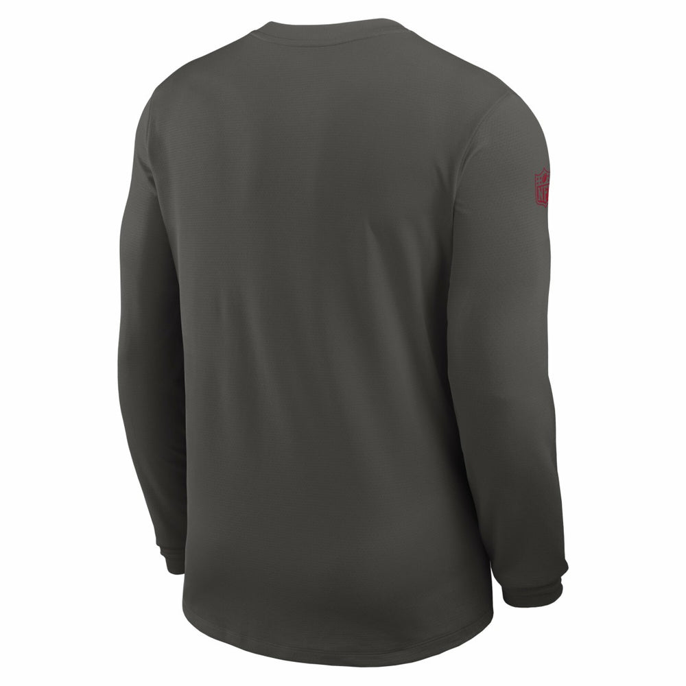 NFL Tampa Bay Buccaneers Sideline Coach UV Dri-FIT Long Sleeve Shirt