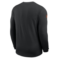 NFL Cincinnati Bengals Sideline Coach UV Dri-FIT Long Sleeve Shirt