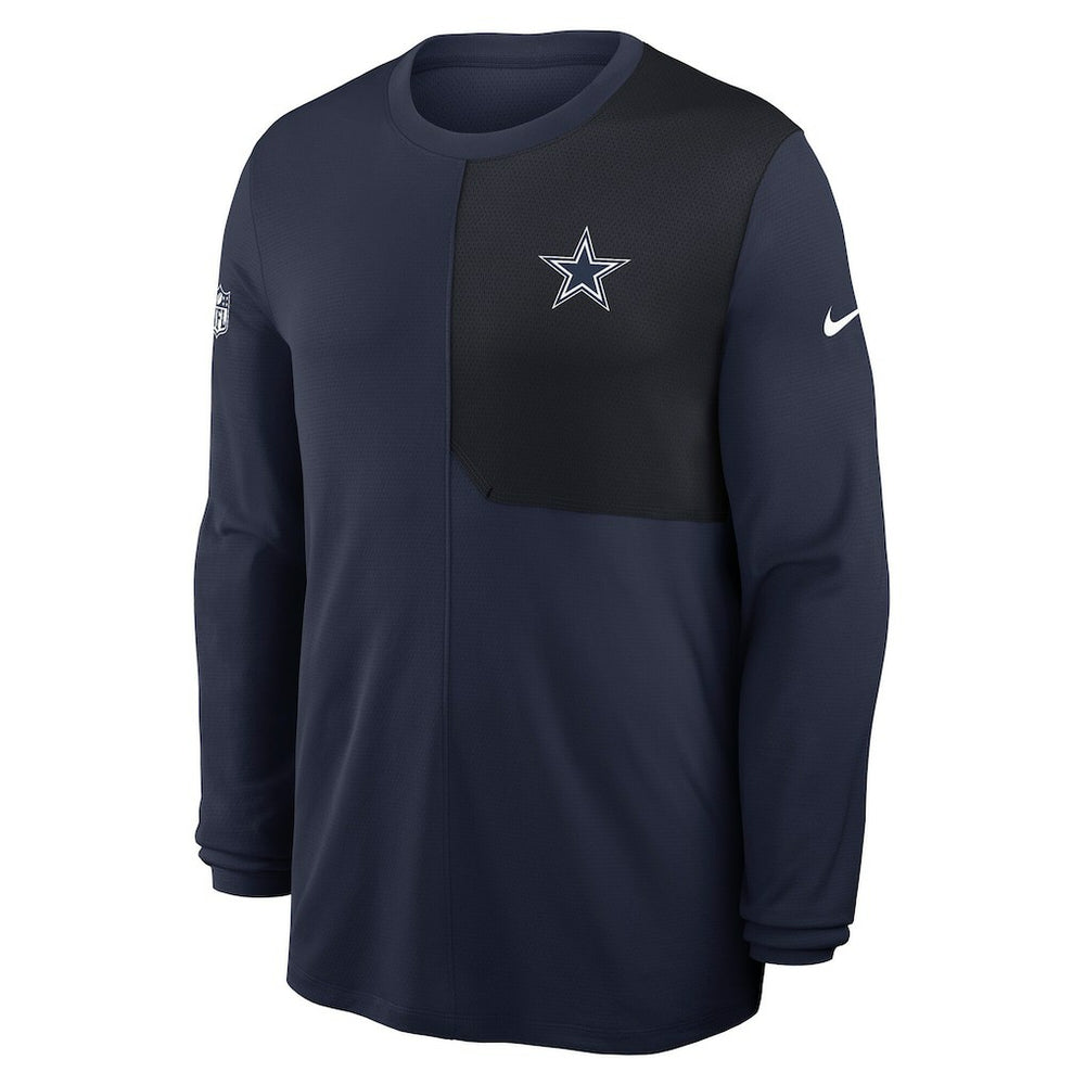 NFL Dallas Cowboys Sideline Coach UV Dri-FIT Long Sleeve Shirt