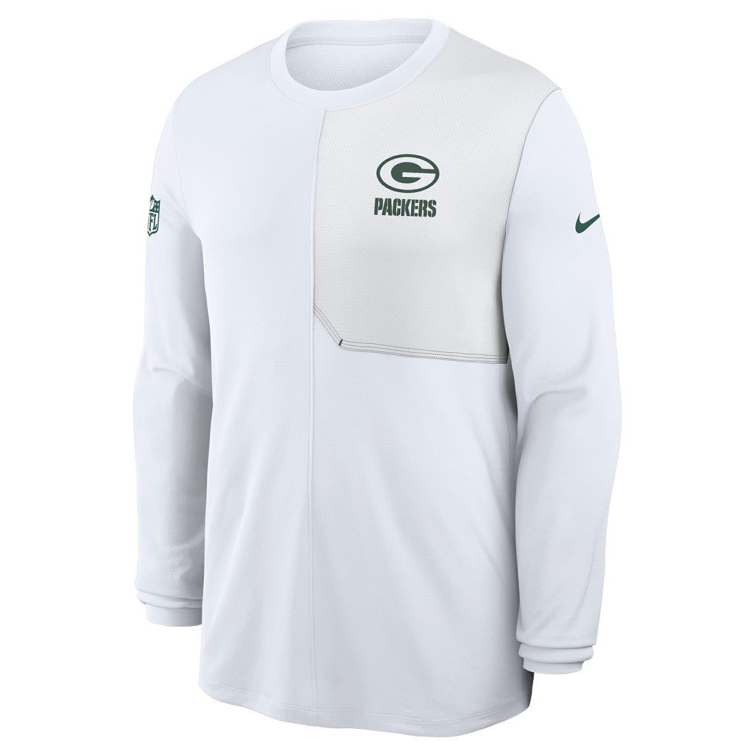 NFL Green Bay Packers Sideline Coach UV Dri-FIT Long Sleeve Shirt
