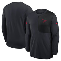 NFL Houston Texans Sideline Coach UV Dri-FIT Long Sleeve Shirt