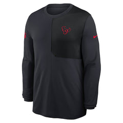 NFL Houston Texans Sideline Coach UV Dri-FIT Long Sleeve Shirt