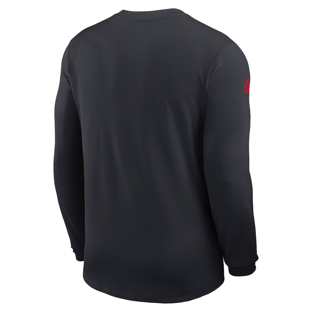 NFL Houston Texans Sideline Coach UV Dri-FIT Long Sleeve Shirt