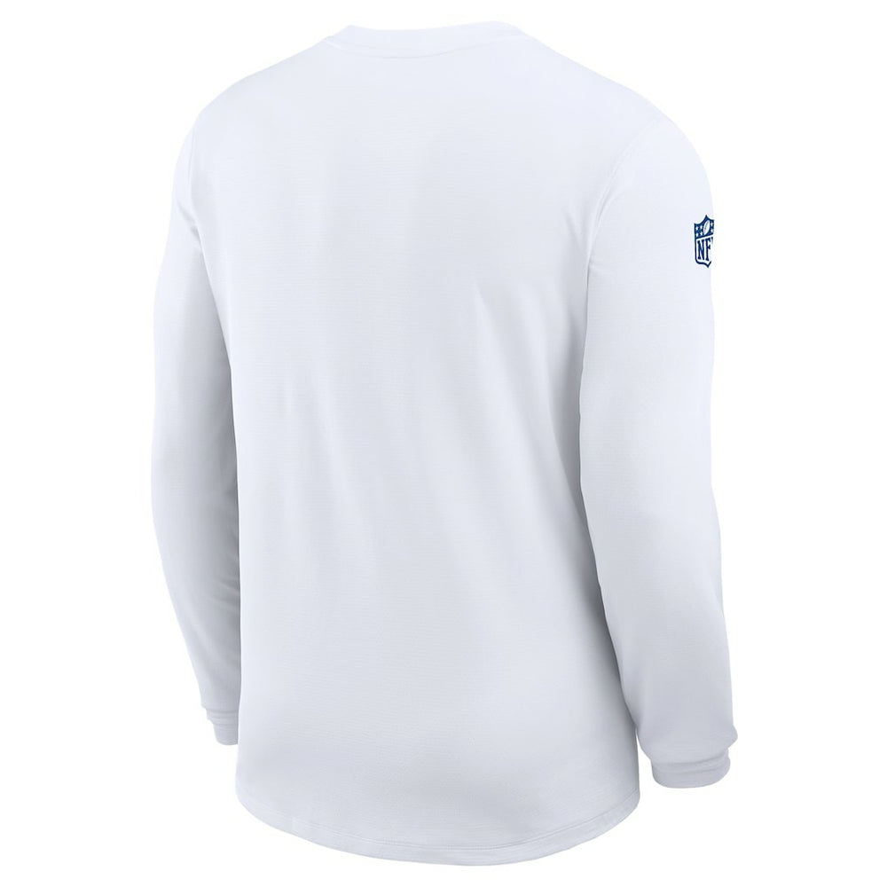 NFL Indianapolis Colts Sideline Coach UV Dri-FIT Long Sleeve Shirt