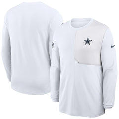 NFL Dallas Cowboys Sideline Coach UV Dri-FIT Long Sleeve Shirt