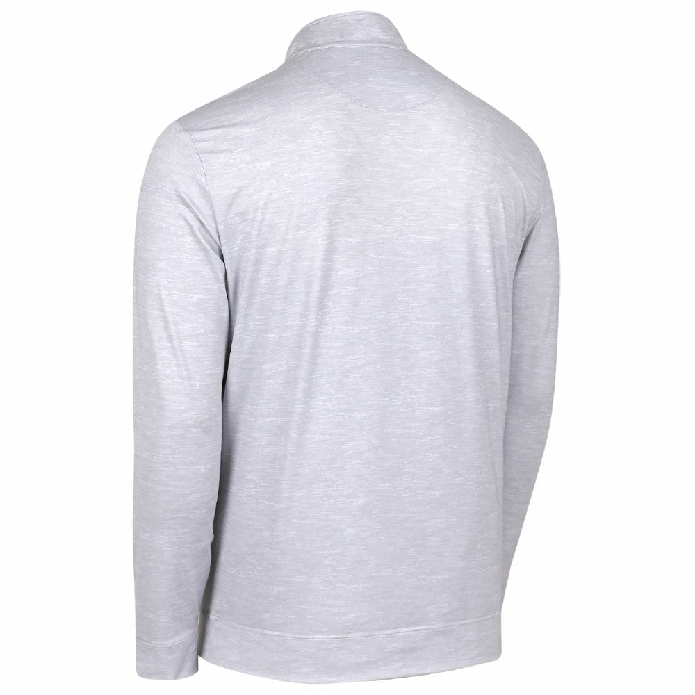 Cincinnati Reds Sublime Tri-Blend Quarter-Zip Jacket - Gray