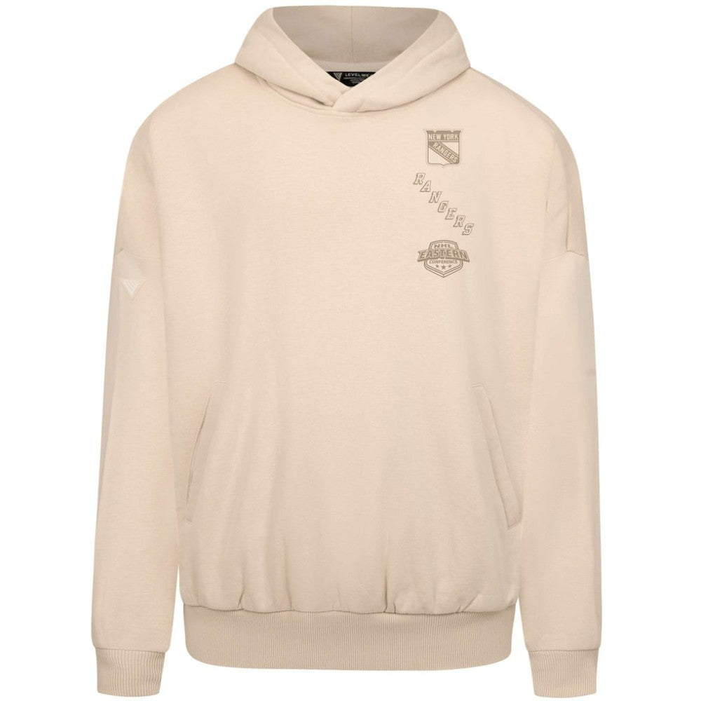 New York Rangers Levelwear Contact Stamp Pullover Hoodie