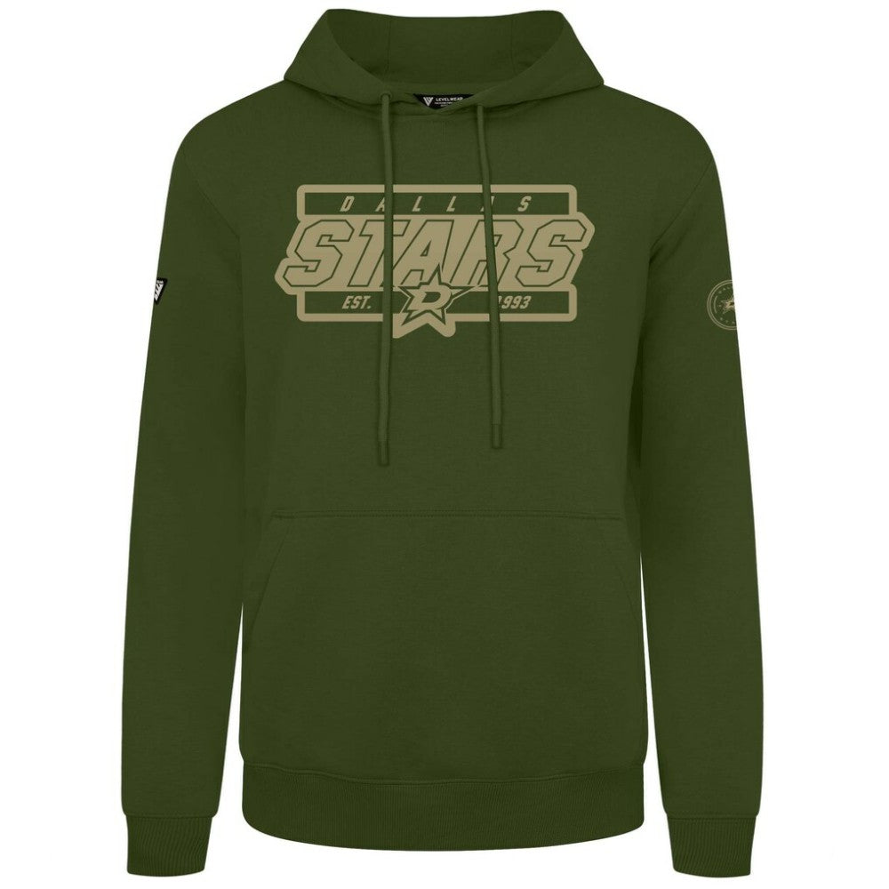 Dallas Stars Levelwear Podium Pullover Hoodie