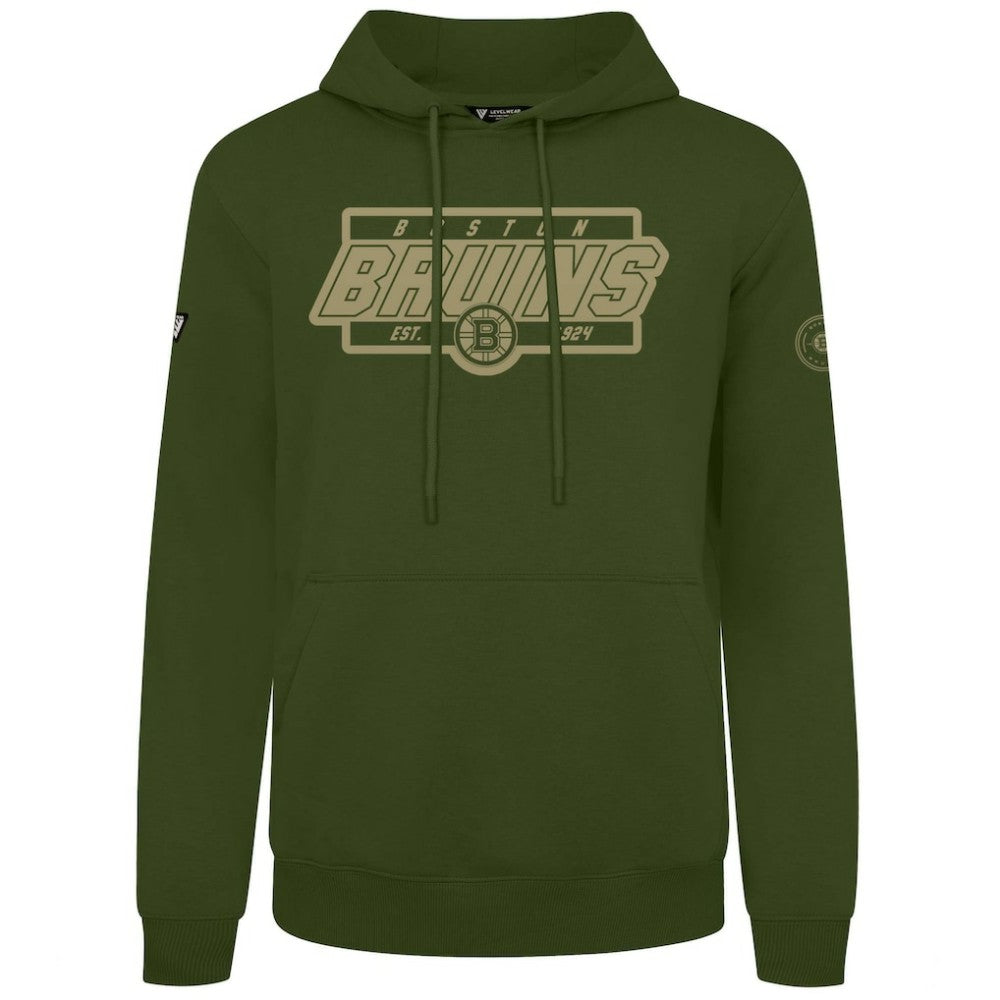 Boston Bruins Levelwear Podium Pullover Hoodie
