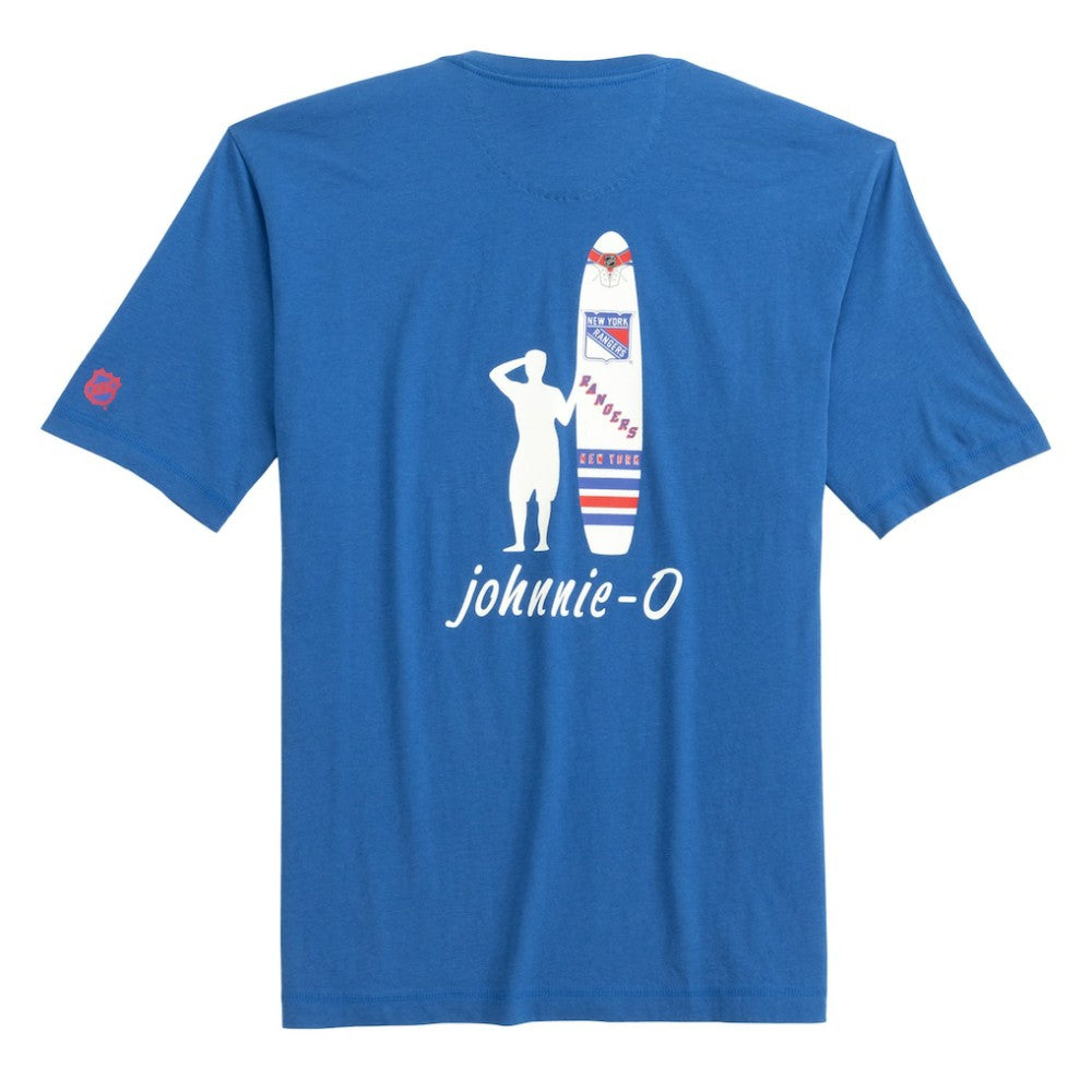 New York Rangers johnnie-O Heathered Spencer T-Shirt