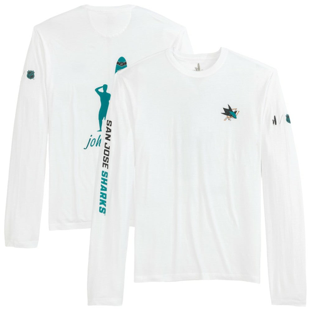 San Jose Sharks johnnie-O Adam Long Sleeve T-Shirt