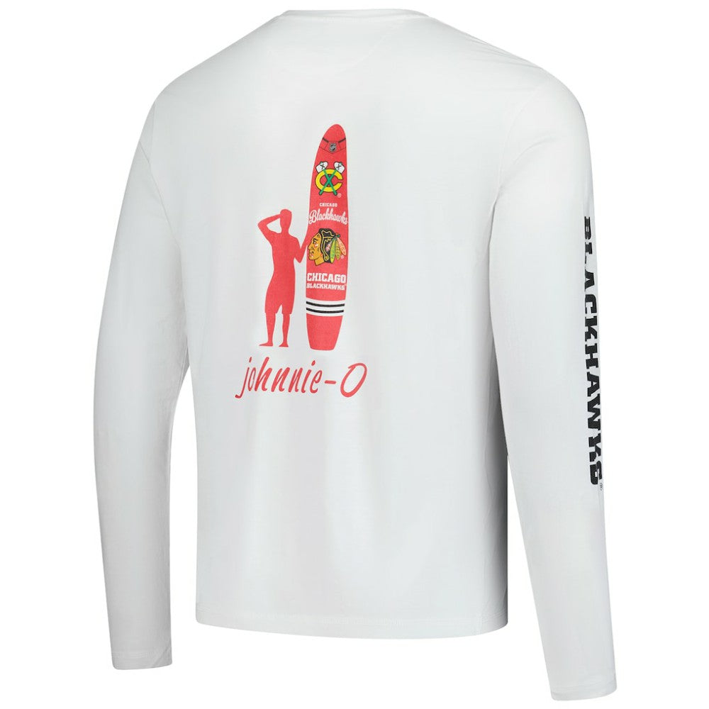 Chicago Blackhawks johnnie-O Adam Long Sleeve T-Shirt