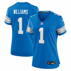 NFL Detroit Lions Jameson Williams  Women's Game Player Jersey