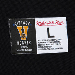 Pittsburgh Penguins Mitchell & Ness Thermal Henley Long Sleeve T-Shirt