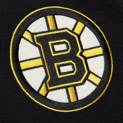 Boston Bruins Mitchell & Ness Thermal Henley Long Sleeve T-Shirt