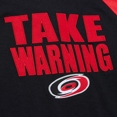 Carolina Hurricanes Mitchell & Ness Legendary Slub Raglan Long Sleeve T-Shirt