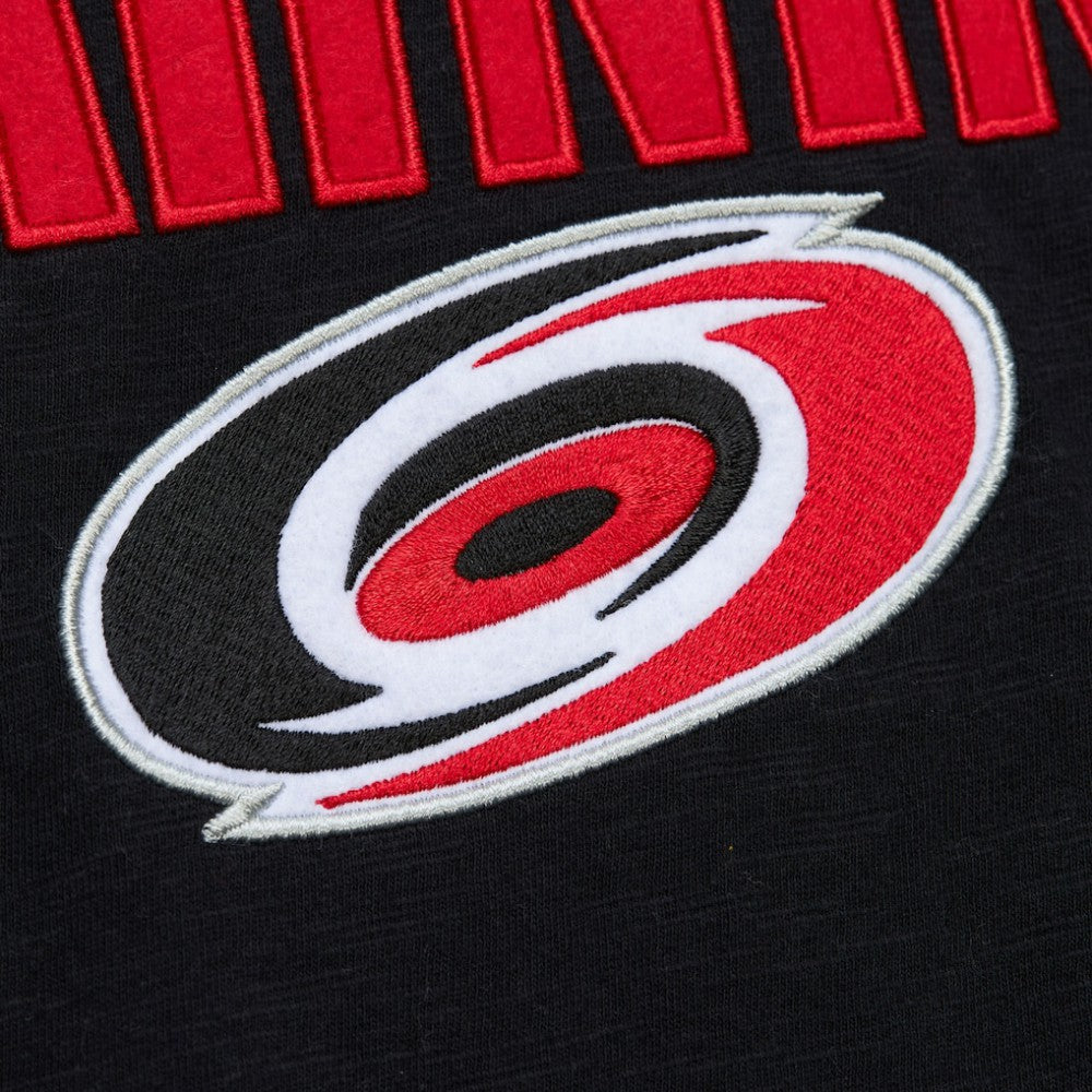 Carolina Hurricanes Mitchell & Ness Legendary Slub Raglan Long Sleeve T-Shirt