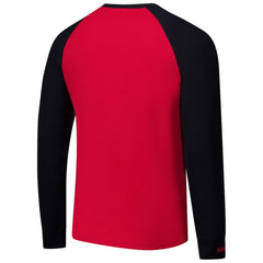 Detroit Red Wings Mitchell & Ness Legendary Slub Raglan Long Sleeve T-Shirt