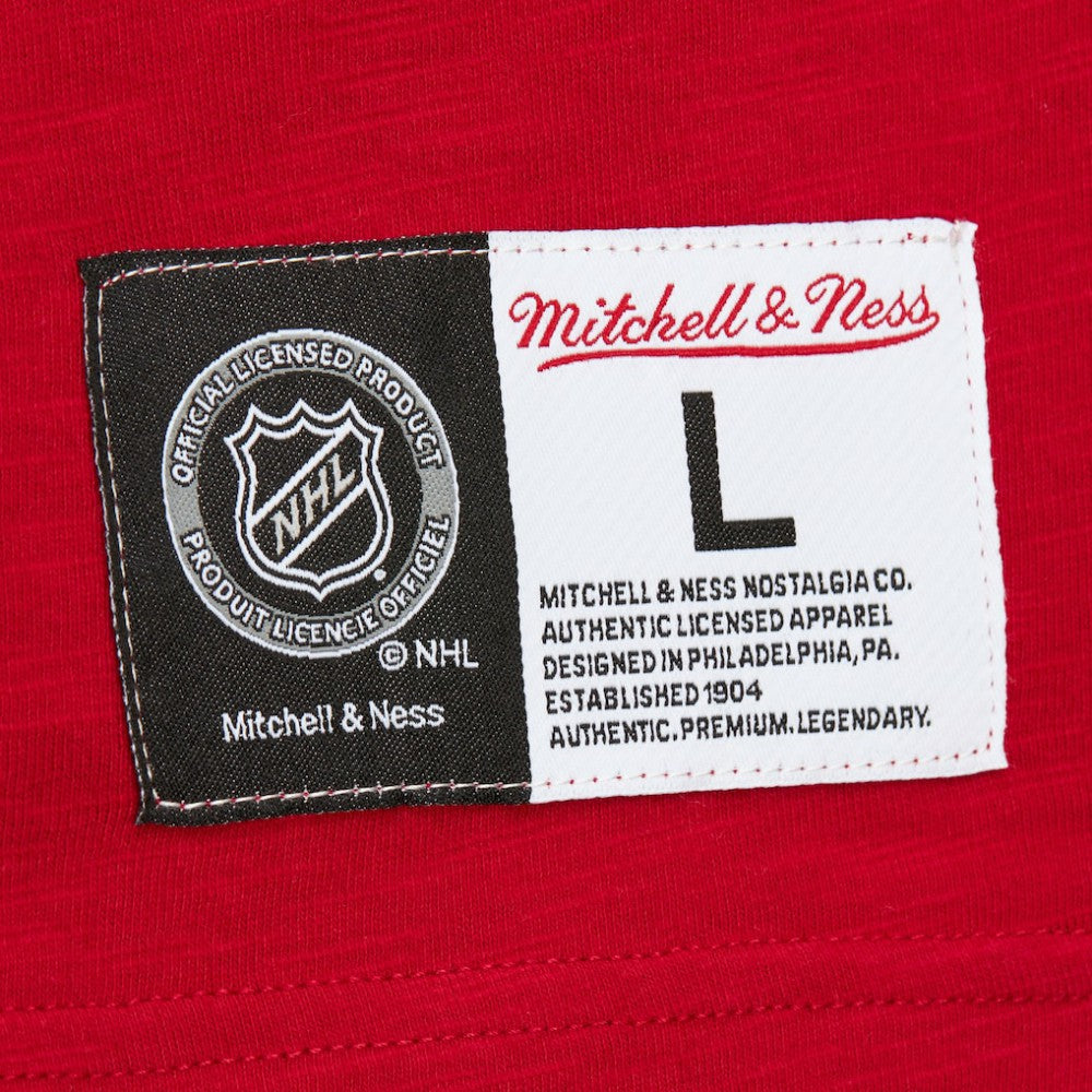 Detroit Red Wings Mitchell & Ness Legendary Slub Raglan Long Sleeve T-Shirt