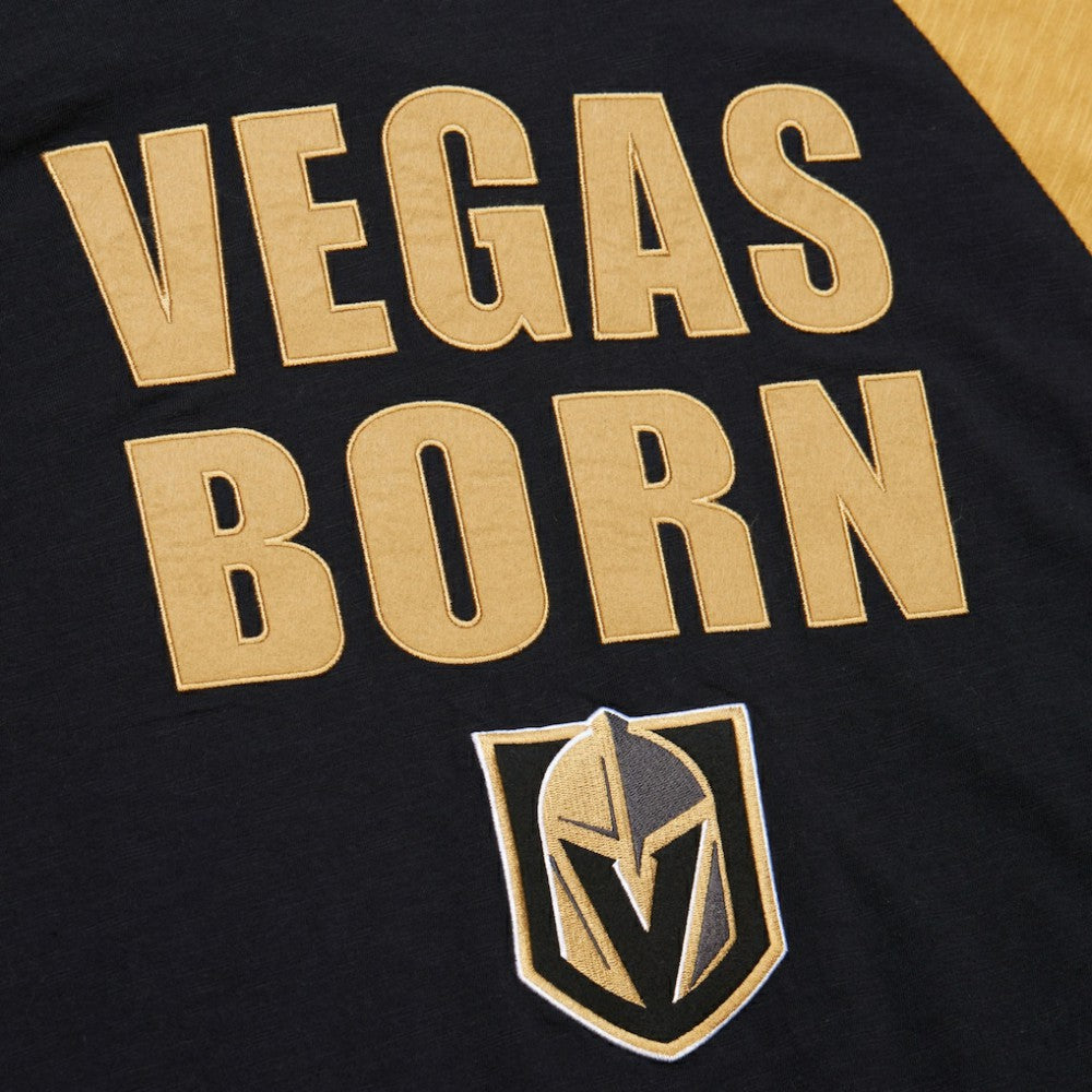 Vegas Golden Knights Mitchell & Ness Legendary Slub Raglan Long Sleeve T-Shirt