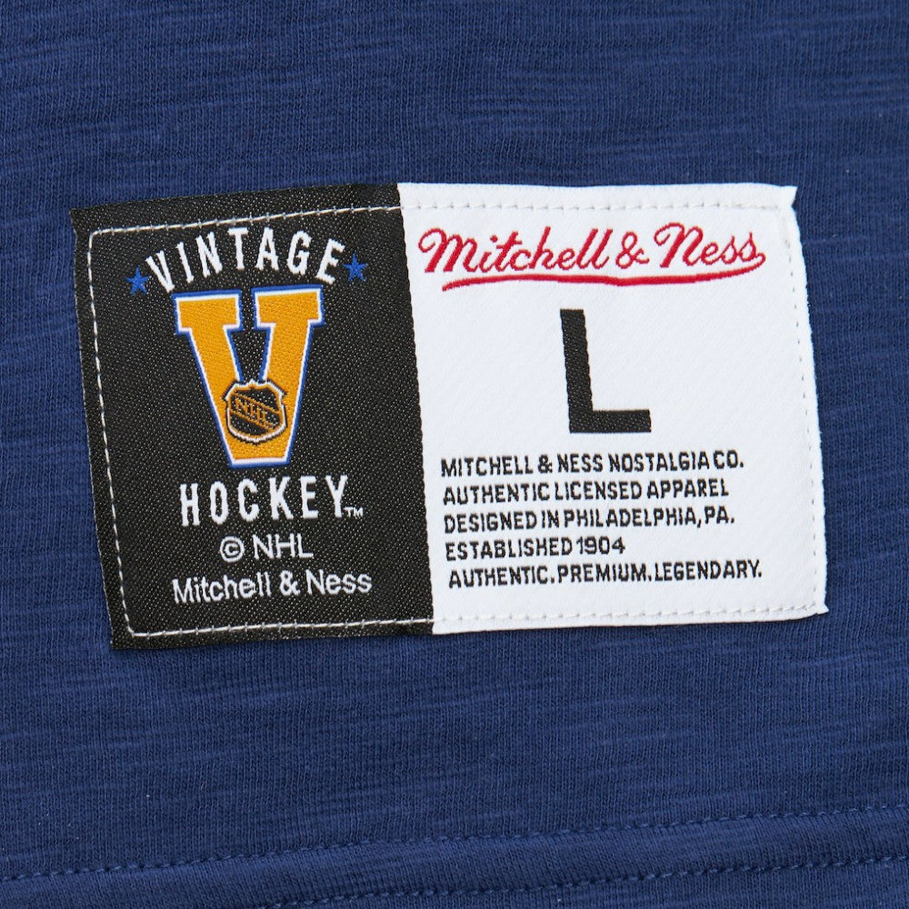 New York Rangers Mitchell & Ness Legendary Slub Raglan Long Sleeve T-Shirt