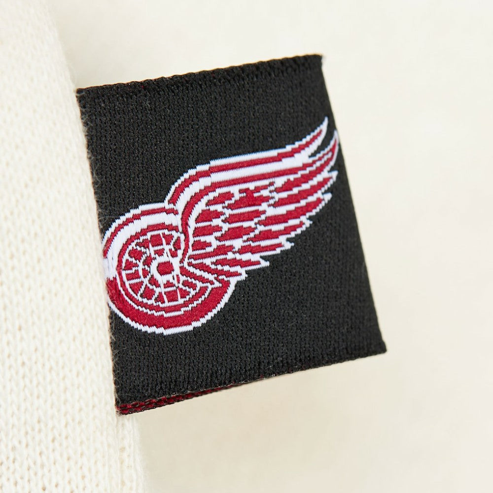 Detroit Red Wings Mitchell & Ness Women's Logo 3.0 Pullover Sweatshirt