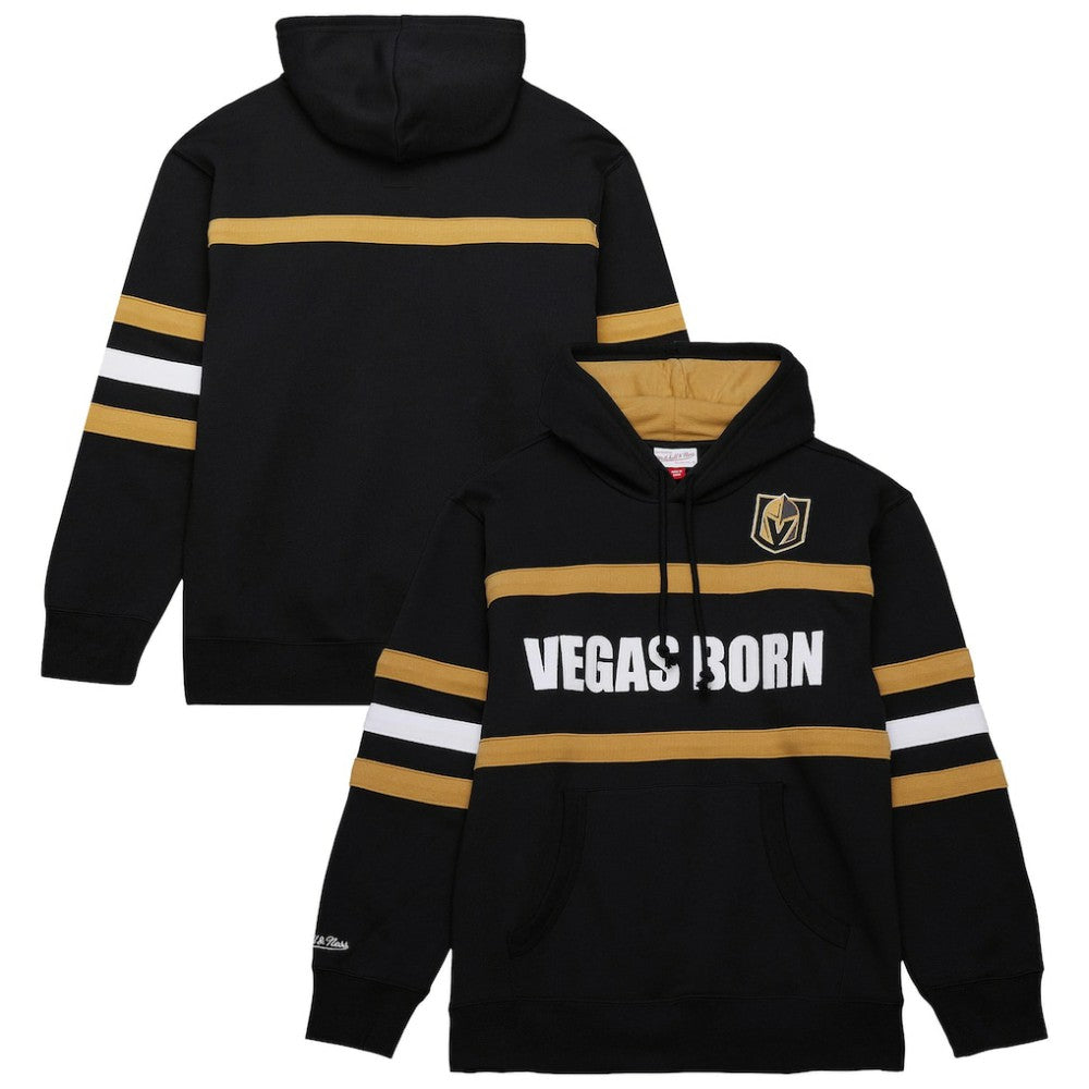 Vegas Golden Knights Mitchell & Ness Head Coach Slogan Pullover Hoodie