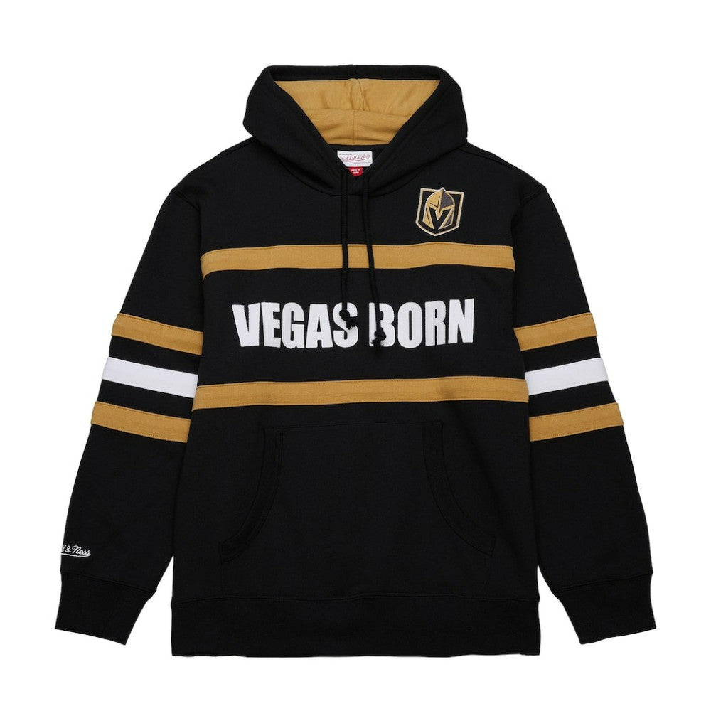 Vegas Golden Knights Mitchell & Ness Head Coach Slogan Pullover Hoodie