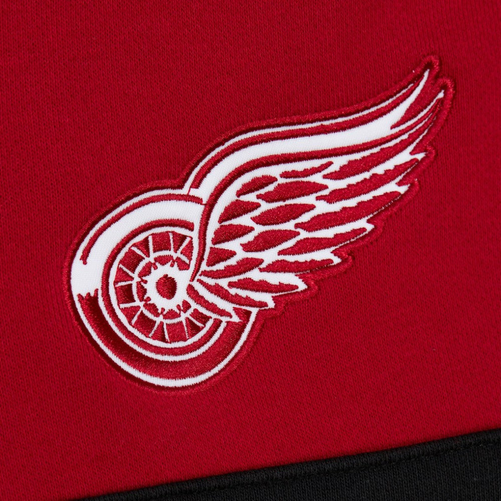 Detroit Red Wings Mitchell & Ness Head Coach Slogan Pullover Hoodie