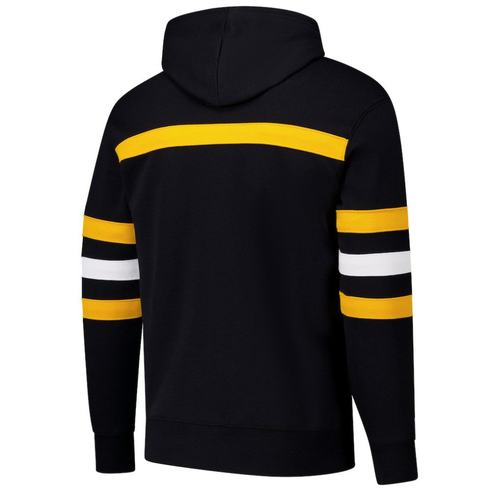 Pittsburgh Penguins Mitchell & Ness Head Coach Slogan Pullover Hoodie