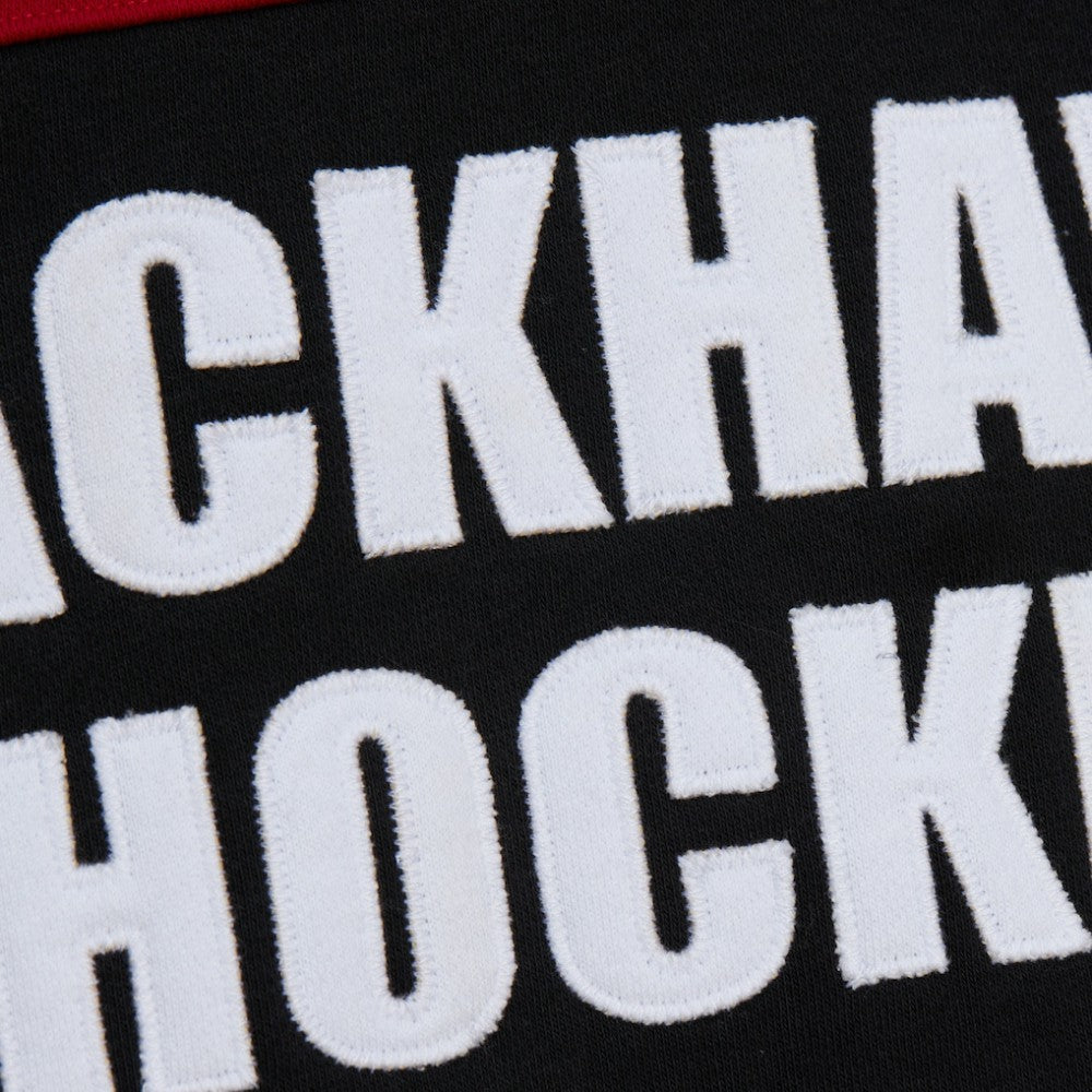 Chicago Blackhawks Mitchell & Ness Head Coach Slogan Pullover Hoodie