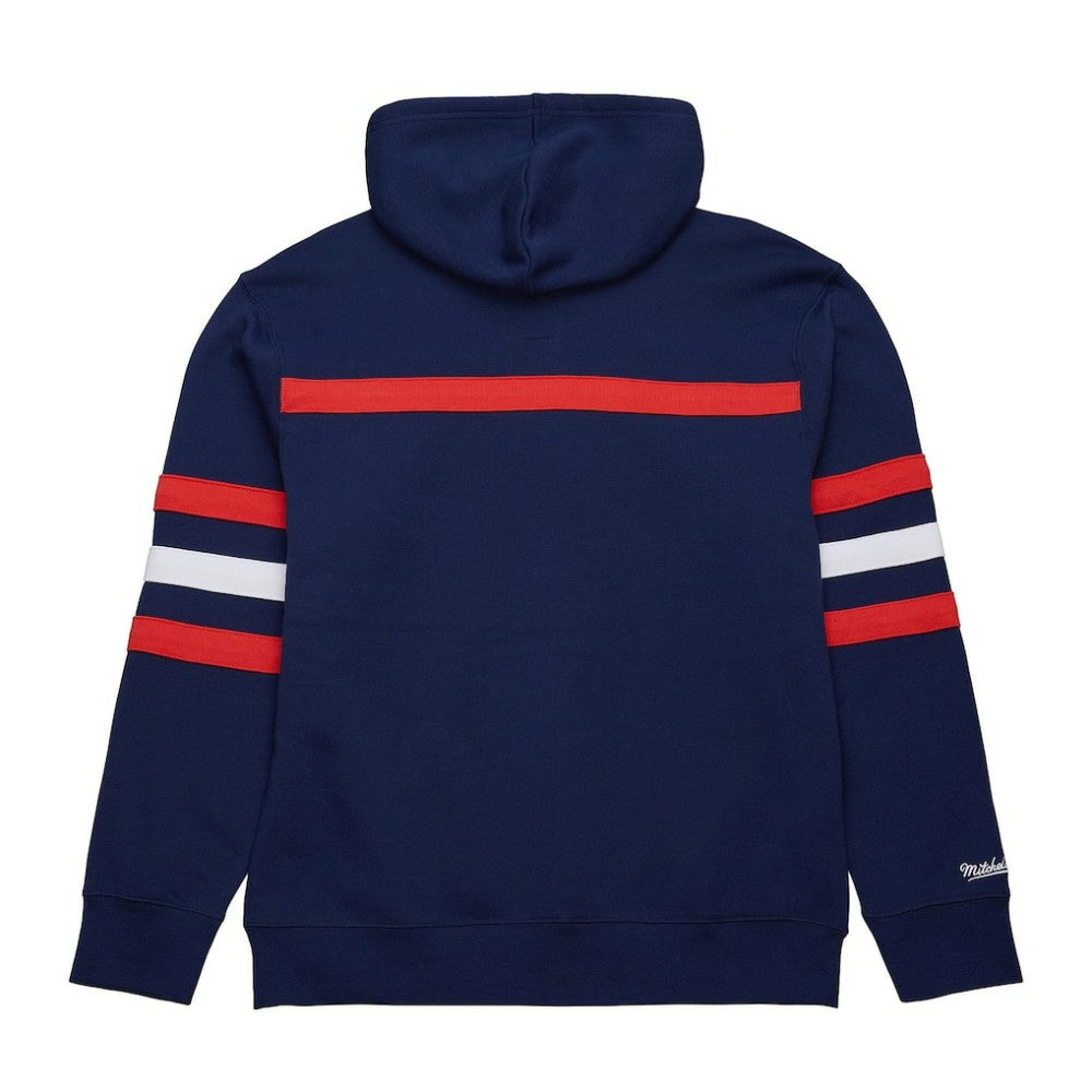 Washington Capitals Mitchell & Ness Head Coach Slogan Pullover Hoodie