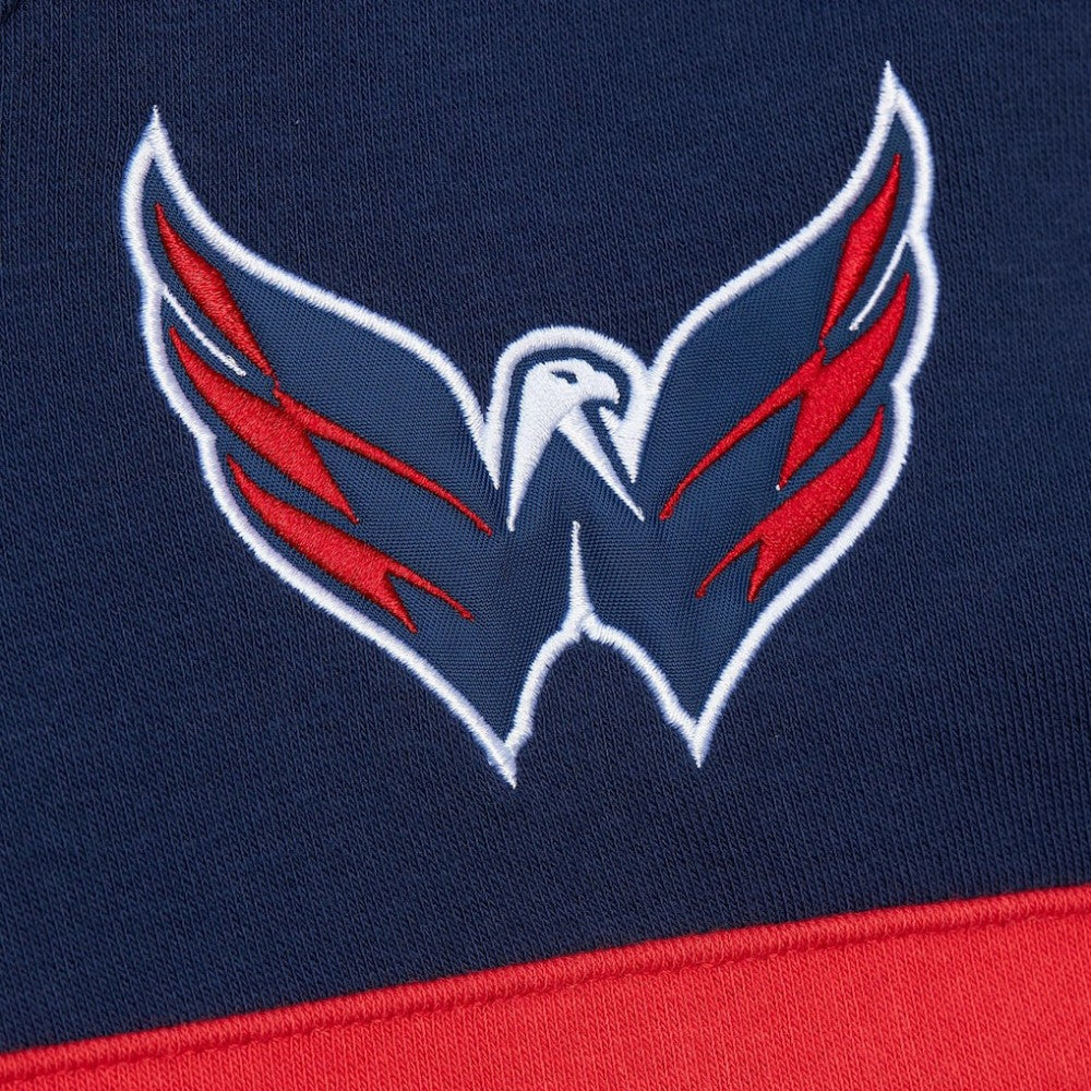 Washington Capitals Mitchell & Ness Head Coach Slogan Pullover Hoodie