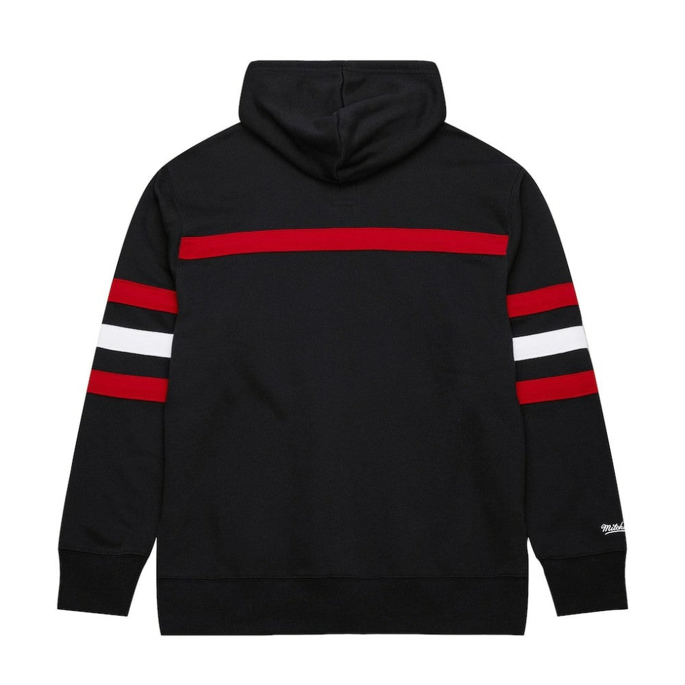 New Jersey Devils Mitchell & Ness Head Coach Slogan Pullover Hoodie