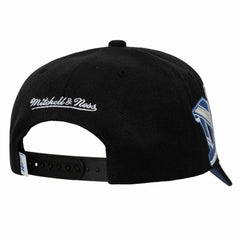 Los Angeles Dodgers Hyper Type Pro Crown Snapback Hat - Black | Mitchell & Ness