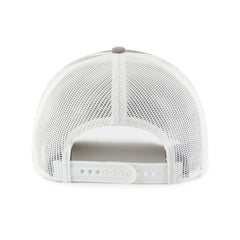 Houston Astros Tide Sweep Rope Trucker Adjustable Hat - Gray/White | 47 brand