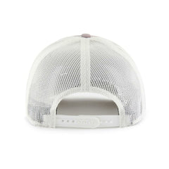 Washington Nationals Tide Sweep Rope Trucker Adjustable Hat - Gray/White | 47 brand