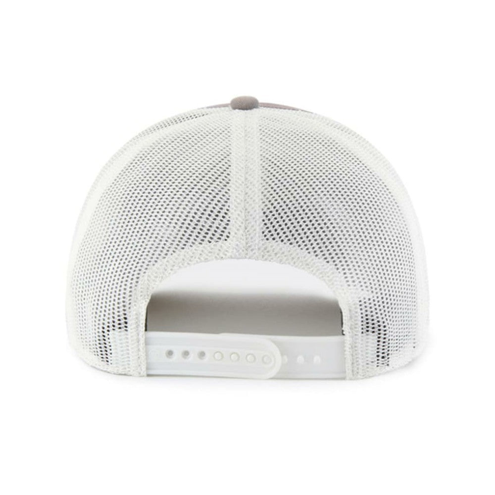Philadelphia Phillies Tide Sweep Rope Trucker Adjustable Hat - Gray/White | 47 brand
