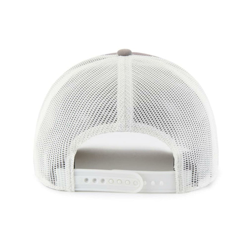 Chicago White Sox Tide Sweep Rope Trucker Adjustable Hat - Gray/White | 47 brand