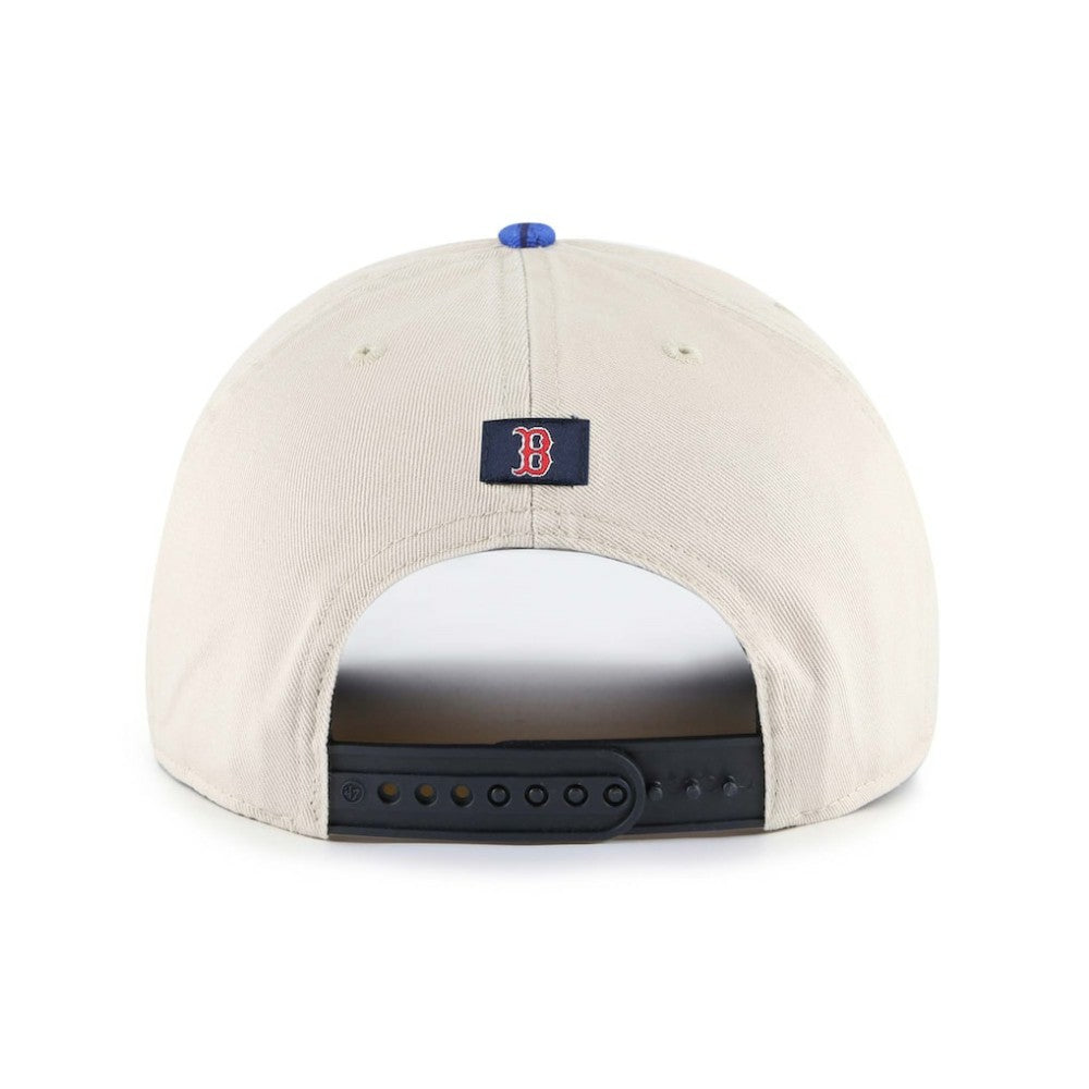 Boston Red Sox Fiji Rope Hitch Adjustable Hat - Cream/Navy | 47 brand