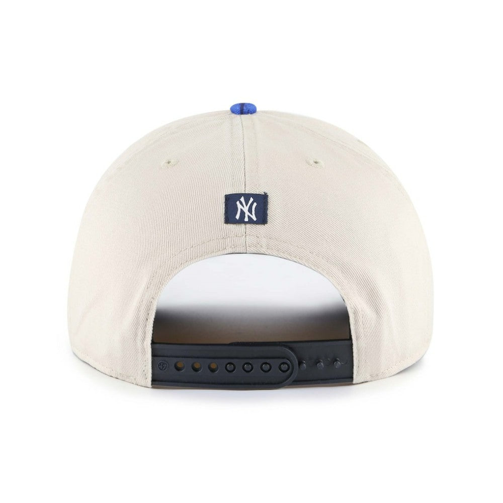 New York Yankees Fiji Rope Hitch Adjustable Hat - Cream/Navy | 47 brand