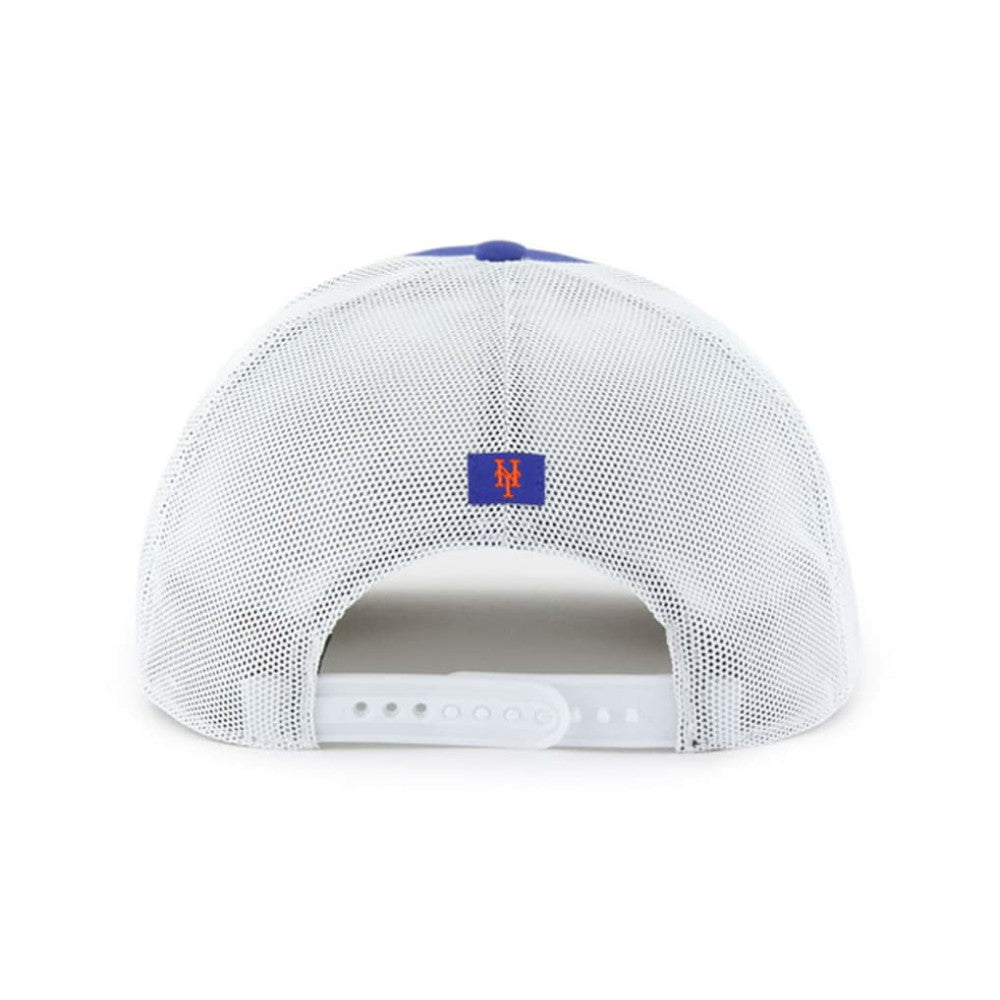 New York Mets Scratch Adjustable Trucker Hat - Royal/White | 47 brand