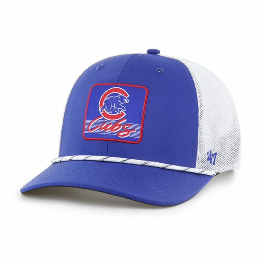 Chicago Cubs Scratch Adjustable Trucker Hat - Royal/White | 47 brand