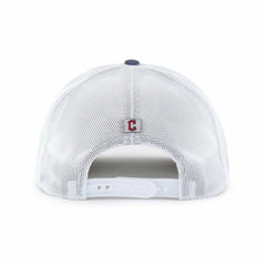 Cleveland Guardians Scratch Adjustable Trucker Hat - Navy/White | 47 brand