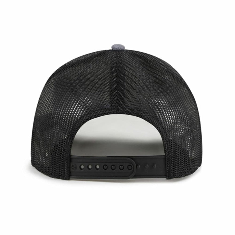 Athletics Carbon Rope Trucker Adjustable Hat - Charcoal | 47 brand